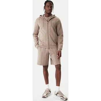 Pánské oblečení EA7 Emporio Armani Mikina 7M001392 AF12660 F1030 Béžová Regular Fit L