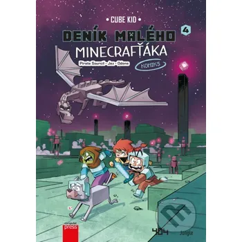Kniha Deník malého Minecrafťáka: komiks 4 - Cube Kid Computer Press