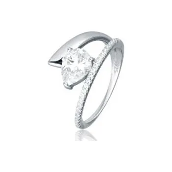 Náušnice Prsten 925/1000 - SVLR1153XH2BI56 JVD SVLR1153XH2BI56