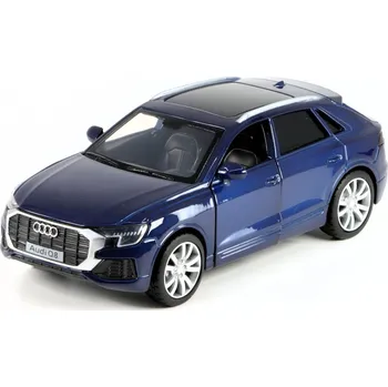 autíčko Audi Q8 modrá 1:36 - Tayumo Audi Q8 - kovový model