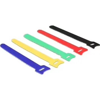 Stahovací páska Delock Vázací pásky na suchý zip barevné (18634de)