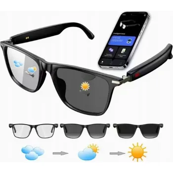 Okulary Inteligentne AI 160 języków Bluetooth Audio Smart