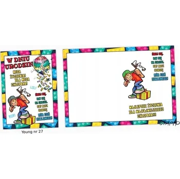 Obraz Přání k narozeninám 12 x 16,5 cm