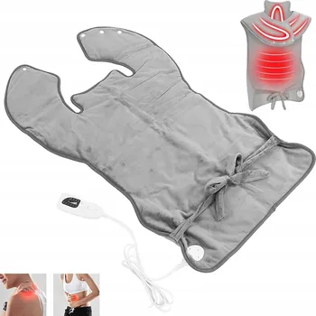 Polštář Elektrický vyhřívací Polštář na záda a ramena 61x94 cm