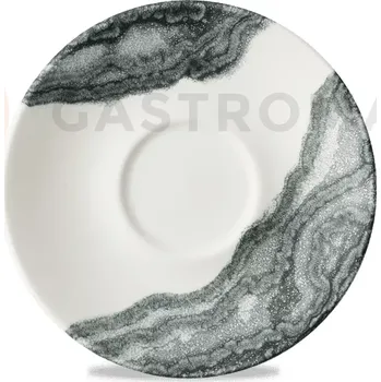 Podšálek k šálku na kávu a čaj, 160 mm | CHURCHILL, Tide Black