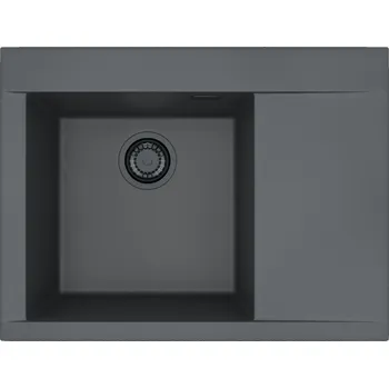 Granitový dřez Alveus PURE-G 60 L černý A90 BLACK EDITION + jedn.sifon_algranit + 5 % sleva v košíku s kódem SLEVA5