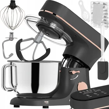 Kuchyňský robot Kuchyňský robot Ruhhy Planetární robot s vyhřívanou mísou 2000 W šedý