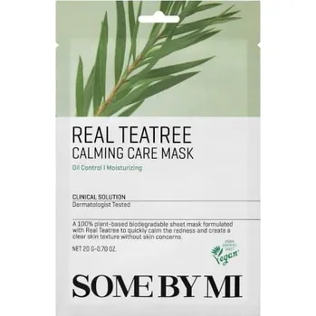 Pleťová maska SOME BY MI Real Tea Tree Calming Mask HYDRATAČNÍ MASKA 20 g