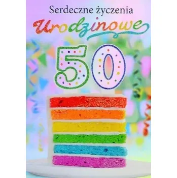 Přání k narozeninám 50 TS43. Trend