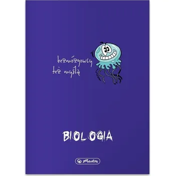 Sešit Sešit pro biologii A5 kostkovaný předmětový Herlitz ECO 60 listů fialový
