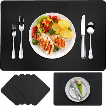 prostírání PVC PROSTÍRÁNÍ NA STŮL VODĚODOLNÉ A OLEJIVZDORNÉ SADA ČTYŘ KUSŮ