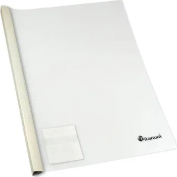 Prezentační desky A4 Titanum bílé