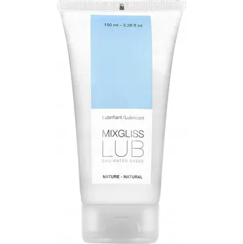 Lubrikační gel MIXGLISS LUB - PŘÍRODNÍ VODNÍ LUBRIKANT 150 ML