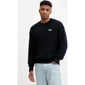 Pánský svetr Bavlněný svetr Guess Jeans M5YR25.Z3HM1 námořnická modř 59X, vel. XL