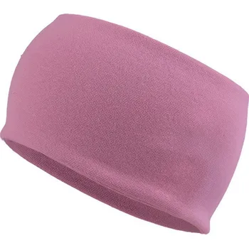 Čepice Bavlněná čelenka široká, barva 18 starorůžová