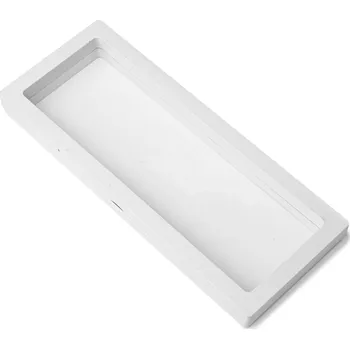 Rám na obraz Prezentační membránový 3D rámeček bílý 9x23x2 cm