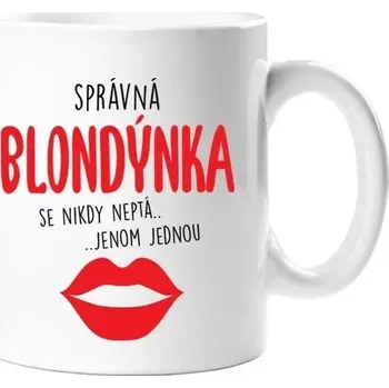 Hrnek - Správná blondýnka