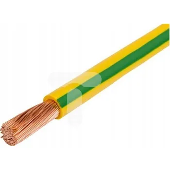 elektrický kabel Instalační vodič H07V-K (LgY) 6 žluto-zelený /100m/