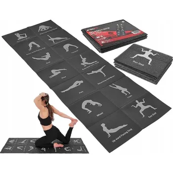 podložka na cvičení Podložka na cvičení Enero 170 cm x 60 cm černá
