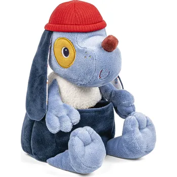 plyšák Lilliputiens textilní hračka s aktivitami údržbář Pejsek Jules