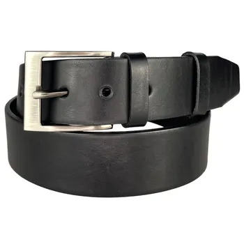 Opasek PENNY BELTS Kožený opasek 2260 černý - 125 cm