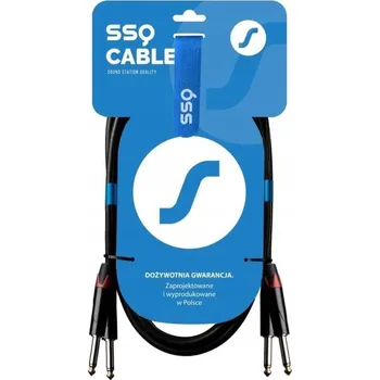 Audio kabel Kabel jack 6,3 mm - jack 6,3 mm SSQ JMJM2 2 m