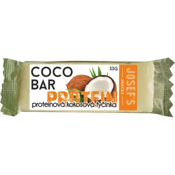 Josef ´s snacks Josef's snacks Ovocná tyčinka proteinová kokosová 33 g