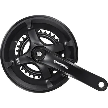 SHIMANO Stred TY501 175mm 46x30, 6/7/8-k. čierny s krytom