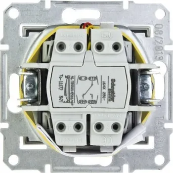 vypínač Schodišťový vypínač pod omítku Schneider Electric stříbrný 1131-132AA-GS035