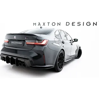 Autodíl Maxton Design "Street Pro" difuzor zadního nárazníku pro BMW M4 G82, plast ABS bez povrchové úpravy