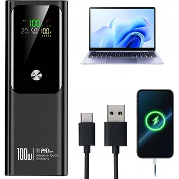 Powerbanka MOBILNÍ POWERBANKA S VÝSTUPNÍM ROZHRANÍM TYPU C A RYCHLÝM NABÍJENÍM PD 100 W