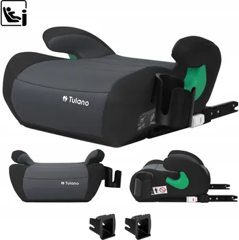 Autosedačka Autosedačka - podsedák Tulano Cabby 35 Graphite ISOFIX 125-150 cm
