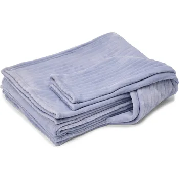 deka 718491 - Tchibo - Měkoučká deka s rukávy - barva: fialová