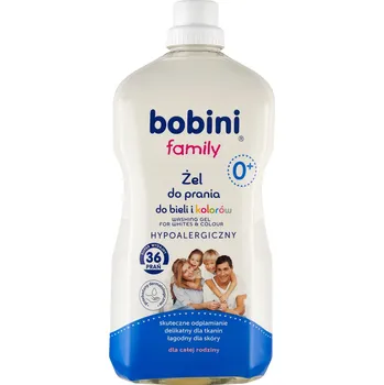 Prací prostředek Bobini Family Biel I Kolor univerzální gel na praní 1800 ml