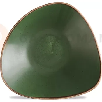 Trojúhelníková miska, 150 mm | CHURCHILL, Stonecast Sorrel Green