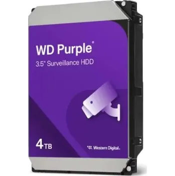 Ukládání dat WD Purple/4TB/HDD/3.5"/SATA/5400 RPM/Fialová/3R