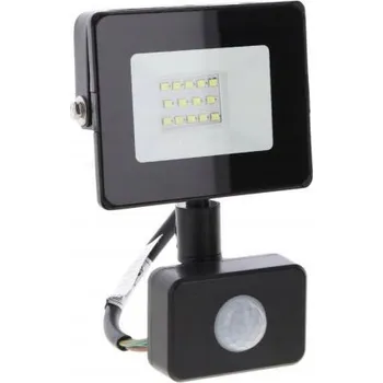 LED REFLEKTOR KASTEL 10W 6000K IP65 S POHYBOVÝM ČIDLEM