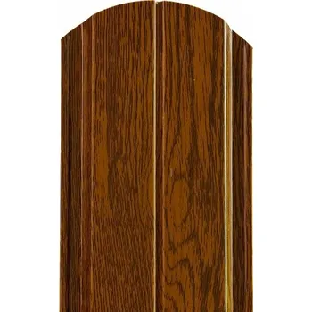 Plotovka Plechová plotovka 11.5 cm zlatá