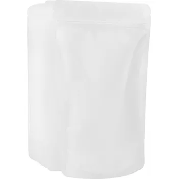 Sáček na potraviny Fóliové Sáčky Doypack Transparentní se Zipem 23x35cm 50 Ks