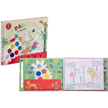 omalovánky KREATIVNÍ OMALOVÁNKY + BARVY - DŽUNGLE