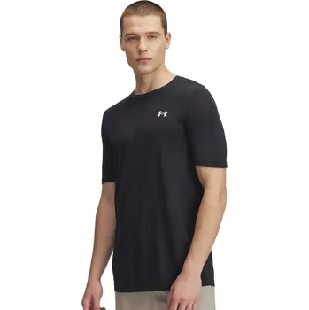 Pánské Tričko s krátkým rukávem UNDER ARMOUR VANISH SEAMLESS NOVELTY SS 1388129-001 – Černá S