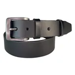 Penny Belts Kožený opasek 505-60 černý