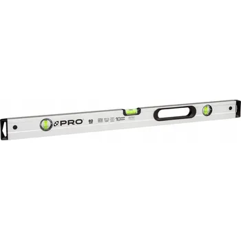 Vodováha PRO Vodováha eloxovaná 80cm stříbrná s rukojetí PRO800