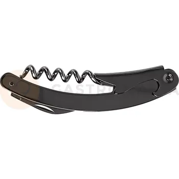 Otvírák Barmanský otvírák, vývrtka, černá, zakřivená, 3 funkce | STALGAST, 472996