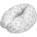 Kojící polštář XL bavlněný - 180 x 35 cm - jeřabina