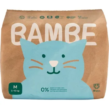 Plena Bambe Ekoplenky - vel. M (5 - 10 kg) (36 ks) - vyrobeno v česku