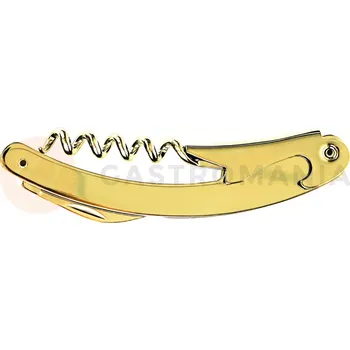 Otvírák Barmanský otvírák, vývrtka, zlatá, zakřivená, 3 funkce | STALGAST, 472997