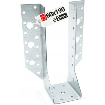 Věšák Věšák trámu 60 x 190 držák tesařský pozinkovaný 1 Ks.