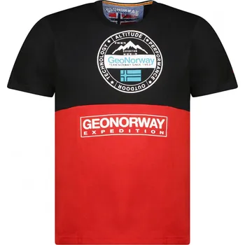 GEOGRAPHICAL NORWAY tričko pánské JUILLON MEN XL černá
