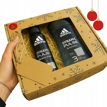 Kosmetická sada Dárková sada v dárkovém balení Adidas Gel 250 ml + deodorant #200